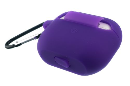 Чехол для наушников Airpods 3 Silicone фиолетовый оптом, в розницу Центр Компаньон фото 2
