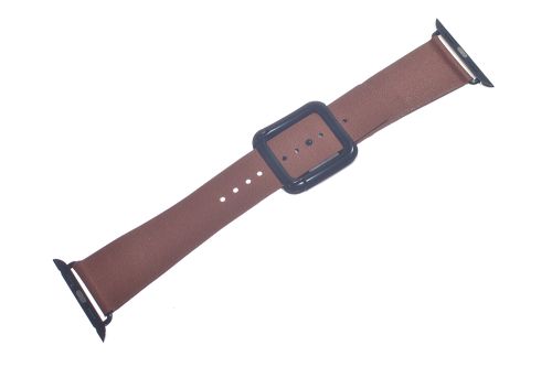 Ремешок для Apple Watch Square buckle 42/44mm коричневый оптом, в розницу Центр Компаньон фото 2