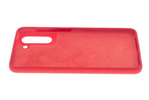 Чехол-накладка для Samsung G991 S21 SILICONE CASE OP закрытый красный (1) оптом, в розницу Центр Компаньон фото 3
