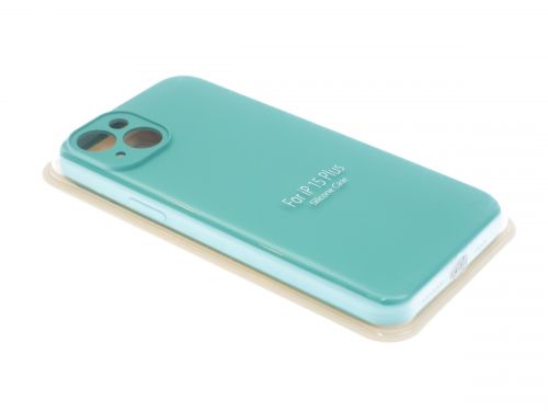 Чехол-накладка для iPhone 15 Plus VEGLAS SILICONE CASE Защита камеры бирюзовый (21) - оптовая продажа фото 2 Чехол-накладка для iPhone 15 Plus VEGLAS SILICONE CASE Защита камеры бирюзовый (21) - фото фото 2