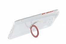 Чехол-накладка для XIAOMI Redmi Note 9 NEW RING TPU розовый - фото