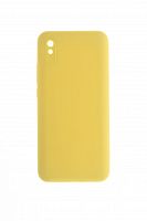 Чехол-накладка для XIAOMI Redmi 9A SILICONE CASE OP закрытый желтый (20) - фото