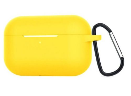 Чехол для наушников Airpods Pro Silicone желтый - оптовая продажа Чехол для наушников Airpods Pro Silicone желтый - фото