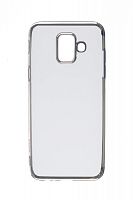 Купить Чехол-накладка для Samsung A600 A6 2018 ELECTROPLATED TPU DOKA серебро оптом, в розницу в ОРЦ Компаньон