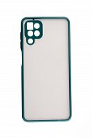 Чехол-накладка для Samsung A125F A12 VEGLAS Fog зеленый - фото