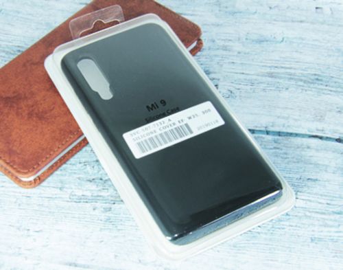 Чехол-накладка для XIAOMI Mi9 SILICONE CASE закрытый черный (3) - оптовая продажа Чехол-накладка для XIAOMI Mi9 SILICONE CASE закрытый черный (3) - фото