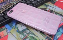 Купить Чехол-накладка для iPhone 7/8 Plus JZZS Diamond TPU розовая оптом, в розницу в ОРЦ Компаньон