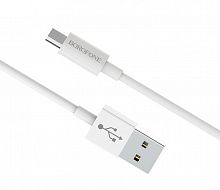 Купить Кабель USB-Micro USB BOROFONE BX22 Bloom 2.4A 1м белый оптом, в розницу в ОРЦ Компаньон