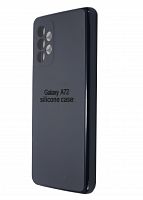 Купить Чехол-накладка для Samsung A725F A72 SILICONE CASE закрытый темно-синий (8) оптом, в розницу в ОРЦ Компаньон