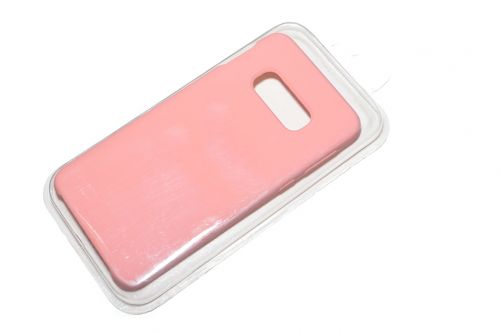 Чехол-накладка для Samsung G970 S10 E SILICONE CASE розовый - фото фото 2