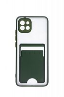 Купить Чехол-накладка для Samsung A035F A03 VEGLAS Fog Pocket зеленый оптом, в розницу в ОРЦ Компаньон