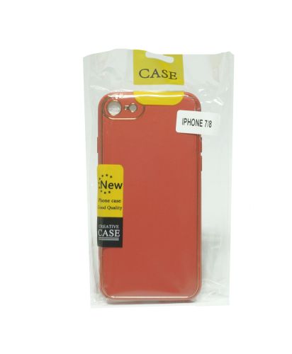 Чехол-накладка для iPhone 7/8/SE PC+PU LEATHER CASE красный оптом, в розницу Центр Компаньон фото 2