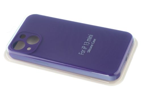 Чехол-накладка для iPhone 13 Mini VEGLAS SILICONE CASE NL Защита камеры фиолетовый (45) оптом, в розницу Центр Компаньон фото 2