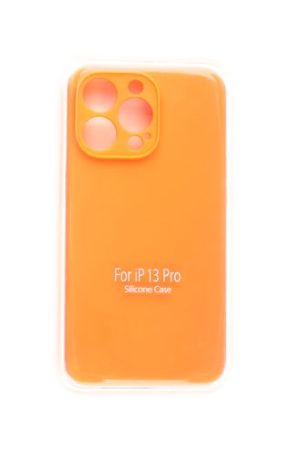 Чехол-накладка для iPhone 13 Pro SILICONE CASE Защита камеры коралловый (27) оптом, в розницу Центр Компаньон
