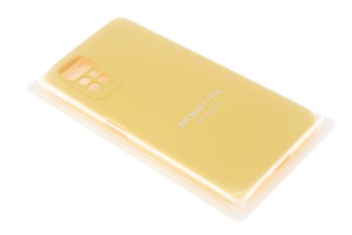Чехол-накладка для XIAOMI Redmi Note 11 Pro SILICONE CASE NL закрытый желтый (20) оптом, в розницу Центр Компаньон фото 2