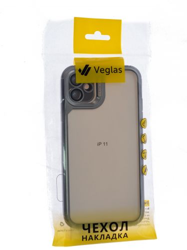 Чехол-накладка для iPhone 11 VEGLAS Bracket Lens серый оптом, в розницу Центр Компаньон фото 4