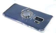 Купить Чехол-накладка для Samsung G965F S9 Plus ELECTROPLATED TPU КОЛЬЦО серебро оптом, в розницу в ОРЦ Компаньон