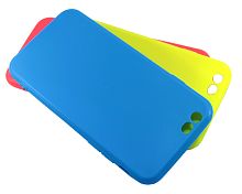 Купить Чехол-накладка для iPhone 7/8/SE FASHION TPU матовый б/отв синий оптом, в розницу в ОРЦ Компаньон