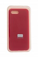 Чехол-накладка для HUAWEI Honor 10 SILICONE CASE закрытый красный (1) - фото
