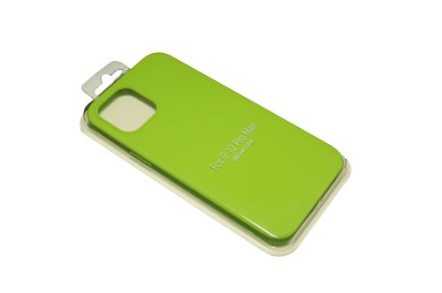 Чехол-накладка для iPhone 12 Pro Max VEGLAS SILICONE CASE NL закрытый ярко-зеленый (31) оптом, в розницу Центр Компаньон фото 2