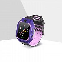 Купить Детские часы GPS треккер E12 фиолетовый оптом, в розницу в ОРЦ Компаньон