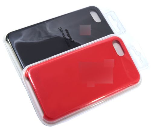 Чехол-накладка для iPhone 7/8/SE SILICONE CASE красный (14) оптом, в розницу Центр Компаньон фото 3