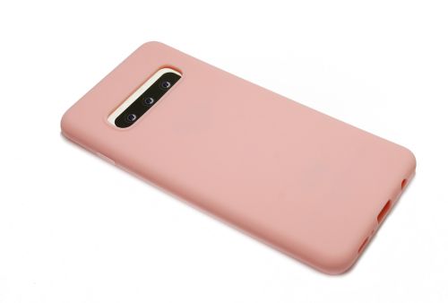 Чехол-накладка для Samsung G973 S10 LATEX розовый оптом, в розницу Центр Компаньон фото 3