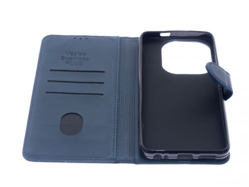 Чехол-книжка для Infinix Smart 8 Plus VEGLAS BUSINESS PLUS синий - оптовая продажа фото 3 Чехол-книжка для Infinix Smart 8 Plus VEGLAS BUSINESS PLUS синий - фото фото 3