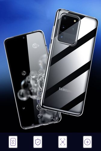 Чехол-накладка для SAMSUNG G985 S20 Plus USAMS Janz черный - оптовая продажа фото 3 Чехол-накладка для SAMSUNG G985 S20 Plus USAMS Janz черный - фото фото 3