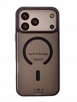 Чехол-накладка для iPhone 17 Pro Max VEGLAS Fog Magnetic серый - фото