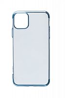 Купить Чехол-накладка для iPhone 11 Pro Max ELECTROPLATED TPU DOKA синий оптом, в розницу в ОРЦ Компаньон