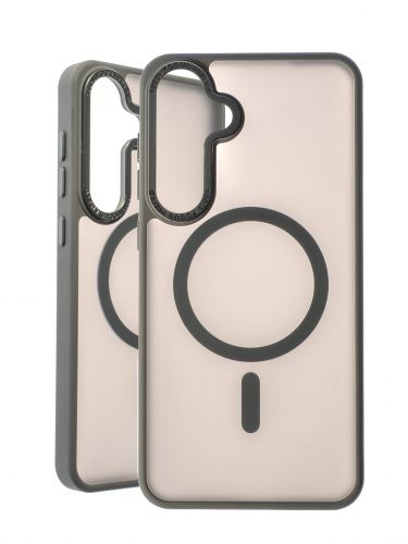 Чехол-накладка для Samsung S936 S25 Plus VEGLAS Fog Magnetic серый - оптовая продажа фото 2 Чехол-накладка для Samsung S936 S25 Plus VEGLAS Fog Magnetic серый - фото фото 2