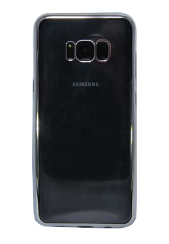 Чехол-накладка для Samsung G955F S8 Plus РАМКА TPU графит оптом, в розницу Центр Компаньон фото 3