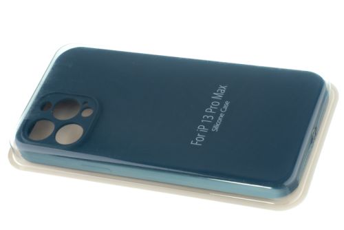 Чехол-накладка для iPhone 13 Pro Max VEGLAS SILICONE CASE NL Защита камеры темно-синий (8) оптом, в розницу Центр Компаньон фото 2