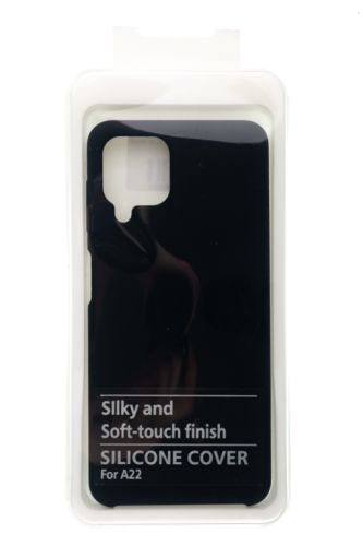 Чехол-накладка для Samsung A225F A22 SILICONE CASE NL OP черный (3) оптом, в розницу Центр Компаньон фото 4