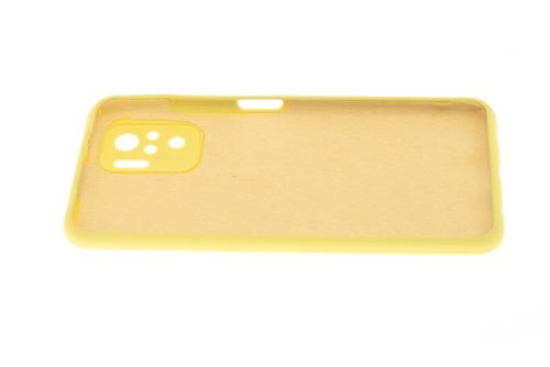 Чехол-накладка для XIAOMI Redmi Note 10S SILICONE CASE OP закрытый желтый (20) оптом, в розницу Центр Компаньон фото 3