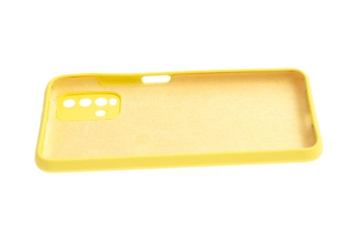 Чехол-накладка для XIAOMI Redmi 9T SILICONE CASE NL OP закрытый желтый (20) - фото фото 3
