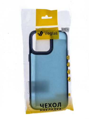 Чехол-накладка для iPhone 14 Pro Max VEGLAS Fog Glow темно-синий оптом, в розницу Центр Компаньон фото 3