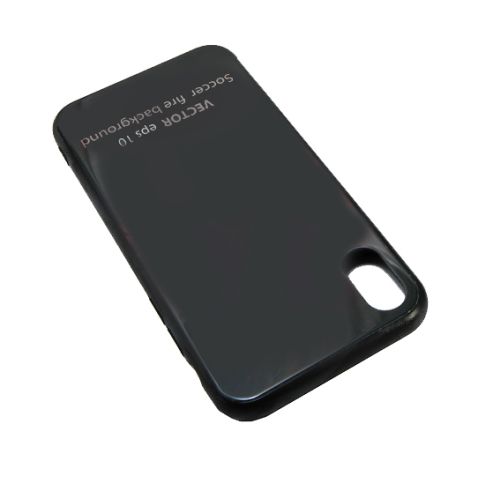 Чехол-накладка для iPhone X/XS LOVELY GLASS TPU черный коробка оптом, в розницу Центр Компаньон фото 3