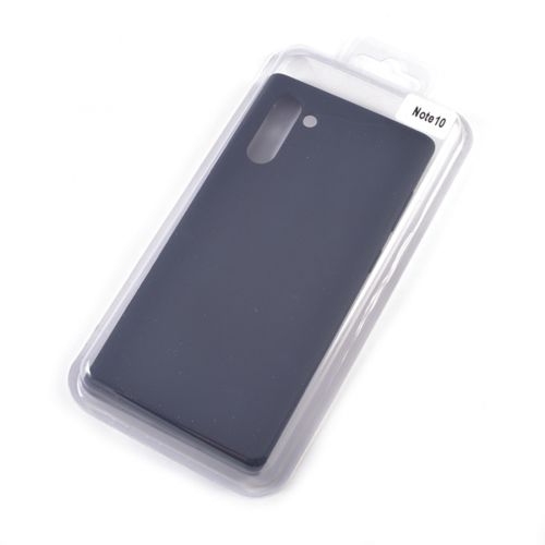 Чехол-накладка для Samsung N970 Note 10 VEGLAS SILICONE CASE закрытый черный (3) - оптовая продажа фото 2 Чехол-накладка для Samsung N970 Note 10 VEGLAS SILICONE CASE закрытый черный (3) - фото фото 2