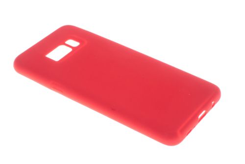 Чехол-накладка для Samsung G955F S8 Plus SILICONE CASE OP закрытый красный (1) оптом, в розницу Центр Компаньон фото 4