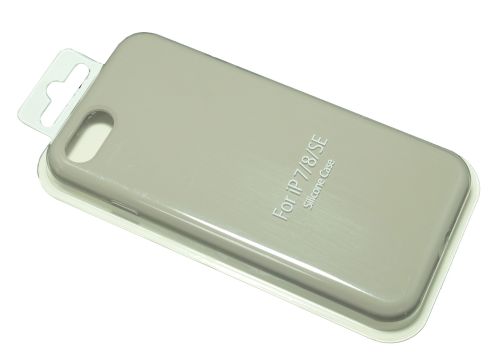 Чехол-накладка для iPhone 7/8/SE VEGLAS SILICONE CASE NL закрытый серый (23) оптом, в розницу Центр Компаньон фото 2