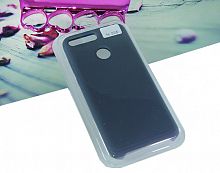 Чехол-накладка для HUAWEI Honor 7A Pro/Y6 Prime 2018 SILICONE CASE NL темно-синий  - фото