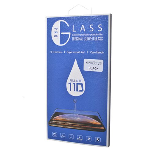 Защитное стекло для HUAWEI Honor 9X Lite 11D FULL GLUE (синяя основа) коробка черный оптом, в розницу Центр Компаньон фото 3
