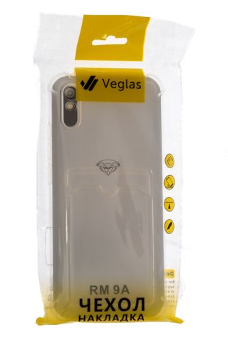 Чехол-накладка для XIAOMI Redmi 9A VEGLAS Air Pocket прозрачный оптом, в розницу Центр Компаньон фото 4