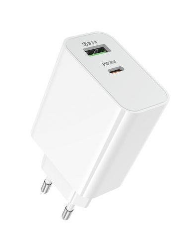 СЗУ Type-C BOROFONE BA106A Stellar 3A PD20W QC3.0 белый - фото