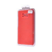 Купить Чехол-накладка для XIAOMI POCO X3 NFC SILICONE CASE NL красный (1) оптом, в розницу в ОРЦ Компаньон