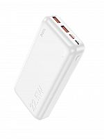 Внешний АКБ пауэр банк HOCO J101A 20000mAh Astute PD20W QC3.0 22.5W белый - фото