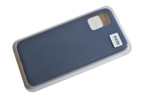 Чехол-накладка для Samsung A025F A02S VEGLAS SILICONE CASE закрытый темно-синий (8) оптом, в розницу Центр Компаньон фото 2