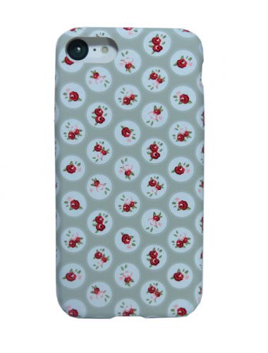 Чехол-накладка для iPhone 7/8/SE HOCO FLOWERY TPU Dots floral - фото